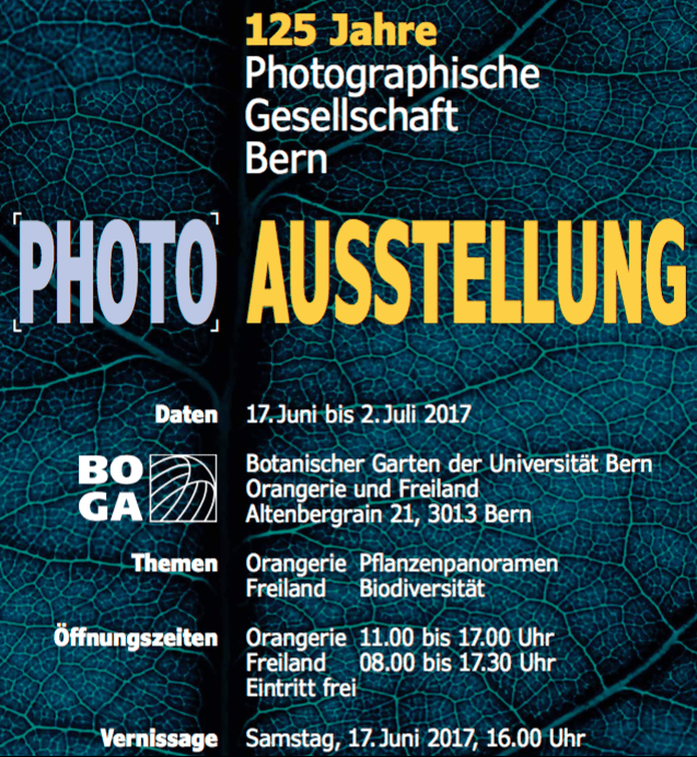 Exhibition visit: 125 Years 'Photographische Gesellschaft Bern'