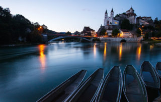 Blue hour in Aarburg