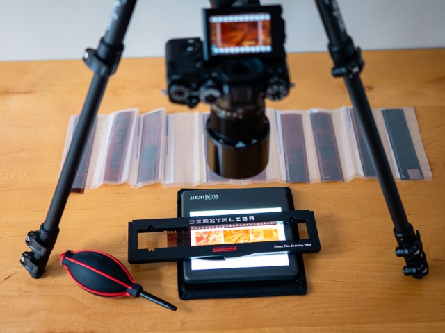 Film scanning techniques
